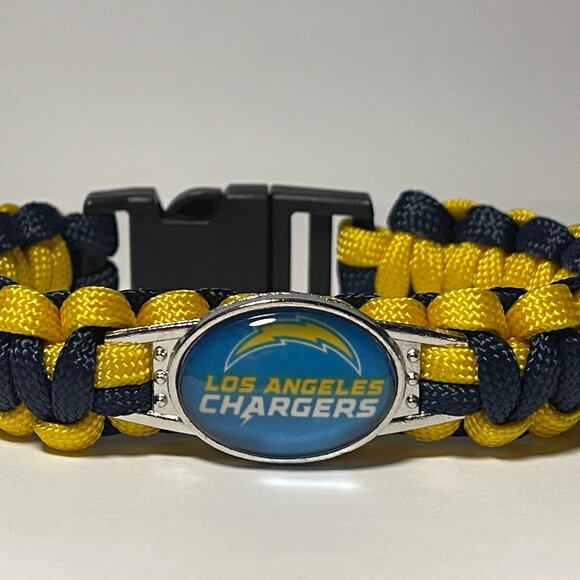 Los Angeles Chargers NFL Paracord Bracelet NEW - Picture 1 of 2